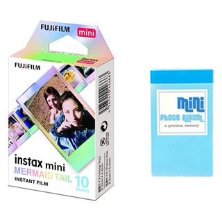 Instax角色迷你底片 人魚尾+1格相冊 人魚尾組, 1組, 單品