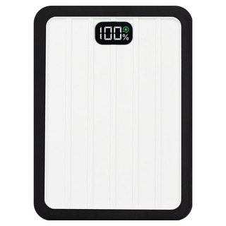 그립뱅크 고속충전 대용량 잔량표시 22.5W 보조배터리 20000mAh 멀티단자 화이트 + 미드나이트 GB-PB20KN-SMN 상품 이미지