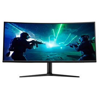 앱코 WQHD 프라임 나노IPS HDR 무결점 게이밍 커브드 모니터, 86.36cm, LPC34Q165D