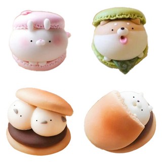 루시마켓 마카롱 디저트 DIY 재료 믹스, 4개