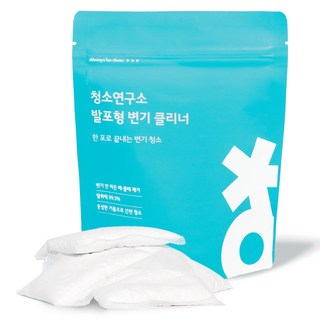 청소연구소 발포형 세정제 변기 클리너 5p, 200g, 1개