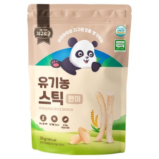 지구로운 유기농 아기 과자 스틱, 1개, 30g, 현미