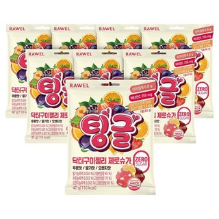 팅글 닥터구미 젤리 제로슈가 8개입, 336g, 1개