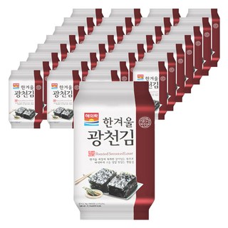 해의락 한겨울광천 도시락김, 5g, 32개