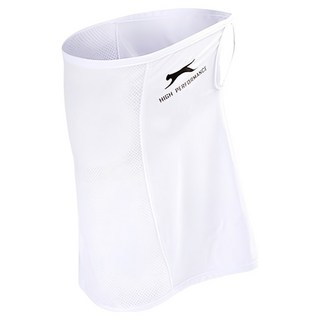 Slazenger 夏季UV防曬運動涼感面罩, 白色, 1個