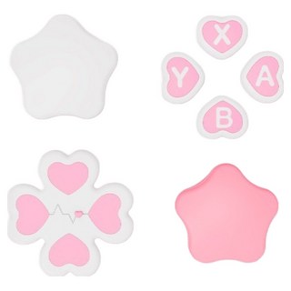 닌텐도 스위치 조이콘 호환 스틱커버 버튼 커버 세트