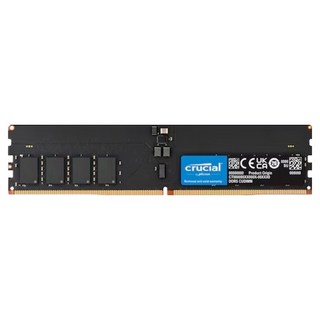마이크론 Crucial DDR5 6400 CL52 16GB 램 데스크탑용 CT16G64C52CU5, 1개