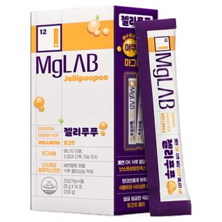 마그랩 젤리푸푸 쾌변OK 식후혈당CUT 마그네슘 난소화성말토덱스트린, 14회분, 350g, 1개