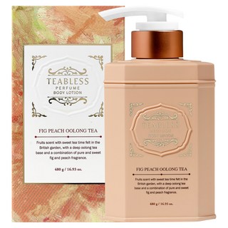 티블레스 퍼퓸 바디로션 피그피치 우롱티향, 1개, 480g