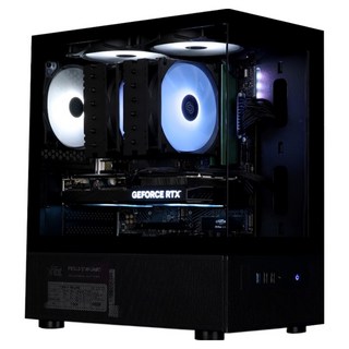포유컴퓨터 2025 게임용 조립PC 코어i5 인텔 12세대 지포스 RTX 5060, 512GB, 16GB, WIN11 Home, 코어i5-12400F