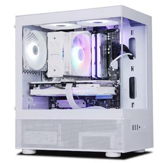 포유컴퓨터 2025 게임용 조립PC 코어i3 인텔 12세대 지포스 GT 730 화이트, 코어i3-12100F, 16GB, 512GB, WIN11 Home
