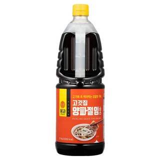 몽고식품 고깃집 양파절임 소스, 2.1kg, 1개