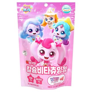 캐치티니핑 칼슘비타츄잉정 딸기맛 52.5g, 15정, 1개