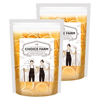 초이스팜 건오렌지 슬라이스 상급, 100g, 2개