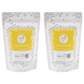 아레스 유기농 캐모마일 허브차 티백, 1.2g, 30개입, 2개