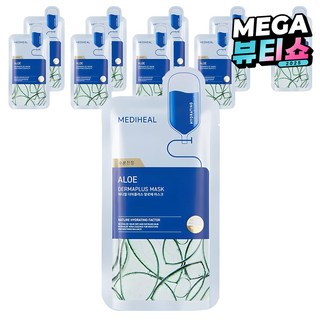 메디힐 더마플러스 알로에 마스크, 10개입, 1개