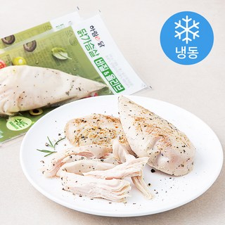 하림 하림이닭 닭가슴살 수비드 바질 & 올리브 (냉동), 115g, 1개입, 10개