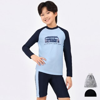 아쿠아티카 아동용 래쉬가드 바지 2피스세트 AQA317