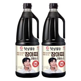 햇살담은 장아찌 간장소스, 2개, 1.7L
