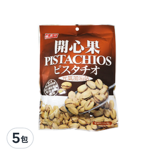盛香珍 開心果, 100g, 5包