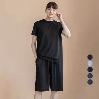민트코코아 남성용 냉감 도트펀칭 잠옷세트
