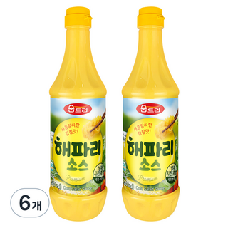 움트리 해파리 양념 소스, 930g, 6개