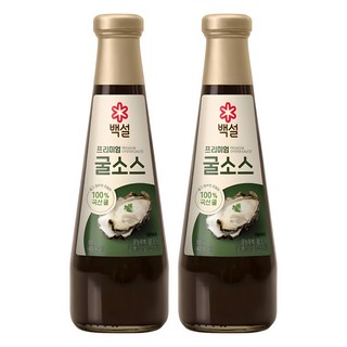 백설 남해굴소스 500g 2개 상품 이미지