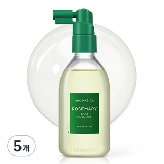 아로마티카 로즈마리 루트 인핸서 두피 에센스, 100ml, 5개