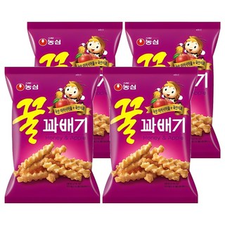꿀꽈배기, 90g, 4개