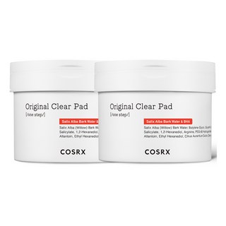 코스알엑스 원스텝 오리지널 클리어 패드 140ml, 70개입, 2개