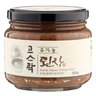 고스락 500g 유기농 된장 1개 한된장 고스락 500g 유기농 된장 1개 한된장