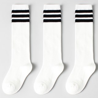 노디자인 아동용 데일리 삼선 니삭스