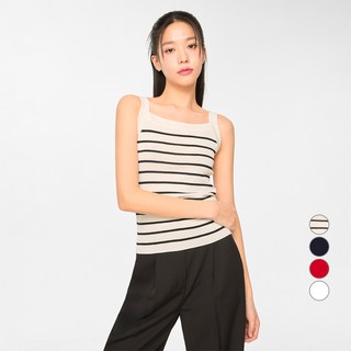 미쏘 여성용 에센셜 스퀘어넥 풀오버 나시