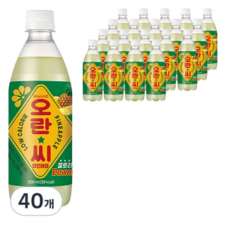 오란씨 파인애플, 500ml, 40개