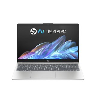 HP 2024 자비스 AI 노트북 15 코어Ultra5-125H 인텔 14세대, NaturalSilver, 512GB, 16GB, WIN11 Home, 15-fd1029TU