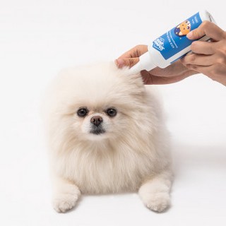 쉬즈곤 반려동물 병풀수 70% 함유 저자극 이어케어 귀세정제, 130ml, 1개