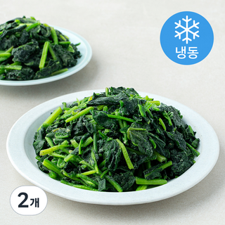 시금치 (냉동), 2개, 1kg