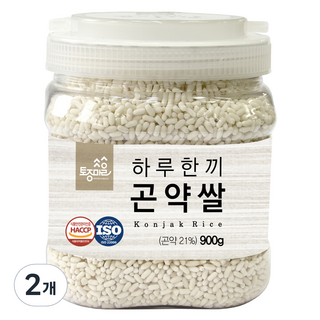 토종마을 하루 한 끼 곤약쌀 900g, 2팩 세트 건조곤약쌀 토종마을 하루 한 끼 곤약쌀 900g, 2팩 세트 건조곤약쌀