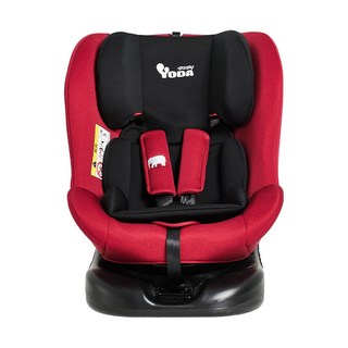 YODA 優的寶貝 ISOFIX全階段360度汽車安全座椅 YD-989，0個月-12歲適用，典雅紅色，安全穩固, 典雅紅, 1個