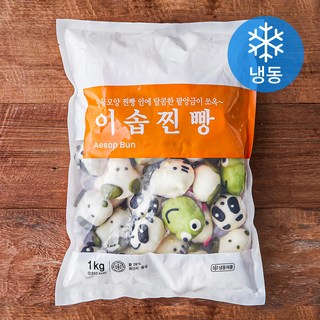 세미원 이솝찐빵 (냉동), 25g, 40개입, 1개