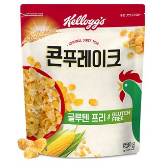 켈로그 콘푸레이크 시리얼, 530g, 1개