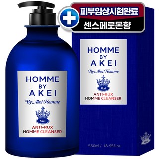 아케이 옴므 안티럭스 올인원 쿨링 남성청결제, 1개, 550ml