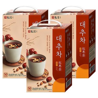 담터 대추차플러스, 15g, 50개입, 3개