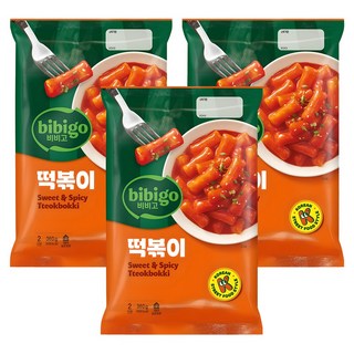 비비고 떡볶이, 360g, 3개