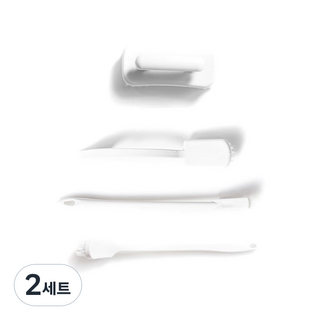 선우랜드 욕실 청소 4종 세트 – 사각 바닥 솔 + 다기능 솔 + 롱 틈새 솔 + 세척 솔, 혼합색상, 2세트 선우랜드 욕실 청소 4종 세트 – 사각 바닥 솔 + 다기능 솔 + 롱 틈새 솔 + 세척 솔, 혼합색상, 2세트