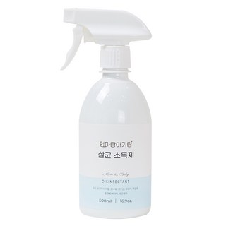 엄마랑아기랑 살균 소독제, 500ml, 1개 도노앤도노장난감살균