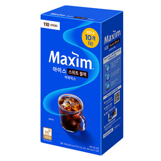 맥심 아이스 스위트 블랙 커피믹스, 110개, 1개, 110개입