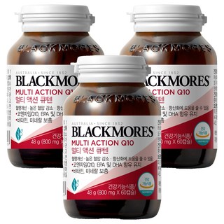 BLACKMORES 澳佳寶 輔酶CoQ10膠囊, 60顆, 3瓶