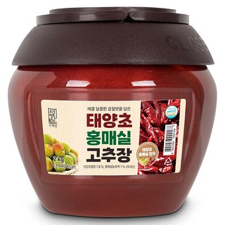 더해담 홍매실 고추장, 2kg, 1개 대표 이미지 - 고추장 추천