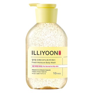 일리윤 프레쉬 모이스춰 바디워시 시트러스, 500ml, 1개